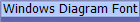 Windows Diagram Font