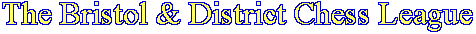 The Bristol & District Chess League